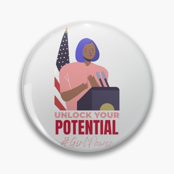 Item preview, #FabFeminist : Unlock your POTENTIAL  designed and sold by Rodayna Elnaggar.