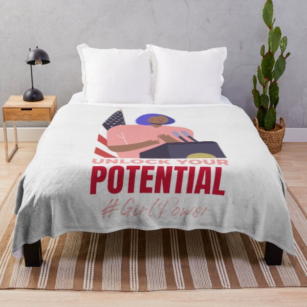 Item preview, #FabFeminist : Unlock your POTENTIAL designed and sold by Rodayna Elnaggar.