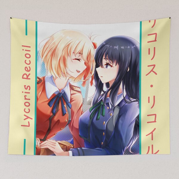 Item preview, Cute, badass girls - Lycoris Recoil designed and sold by GuheheOtaku.