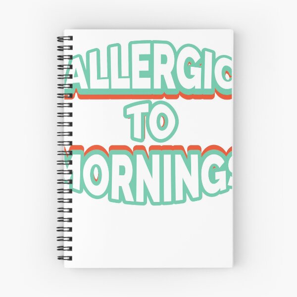 Item preview, Allergic Mornings designed and sold by KTLTD.