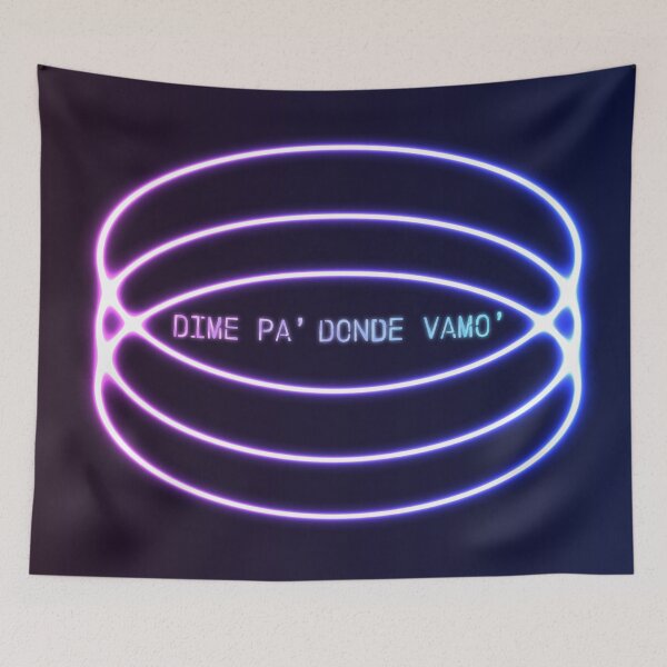 Item preview, Dime pa' donde vamo' Bad Bunny designed and sold by emiliapapaya.