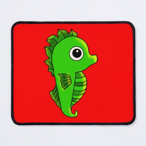 Item preview, Green Hippocampy designed and sold by Paint U by Krisanee.