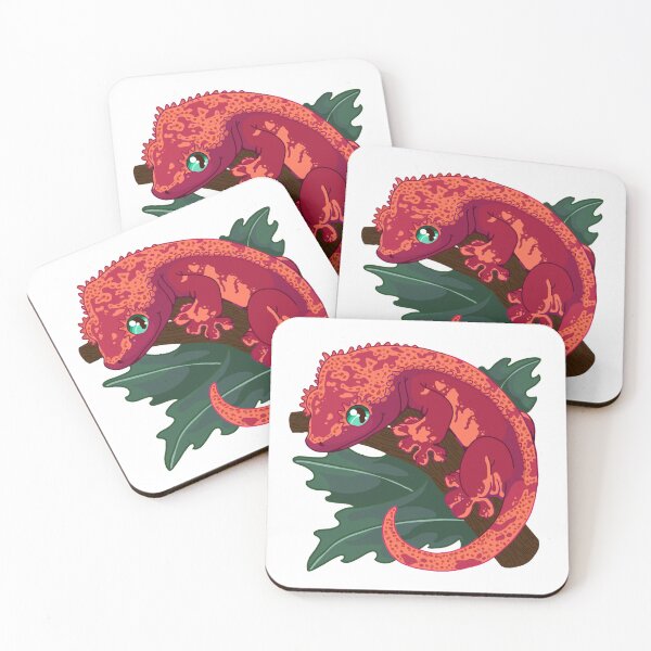 Item preview, Purple Crested Gecko designed and sold by Vector&Repeat.