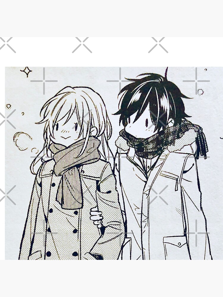 Hori & Miyamura - Horimiya Sticker for Sale by Harukuradesu0