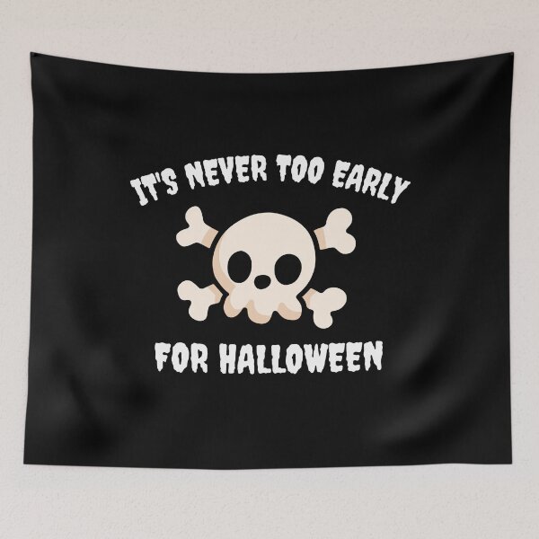 Item preview, Skull Halloween - It's Never Too Early For Halloween  designed and sold by Redone Dzn.