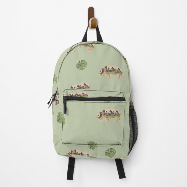 Item preview, Rhinoceros Pattern green pastel designed and sold by Maria Garcia´s.