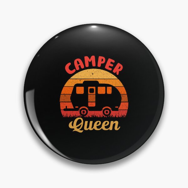 Item preview, Camper Queen Camping Mom RV Cool Mothers Day Retro designed and sold by haselshirt.