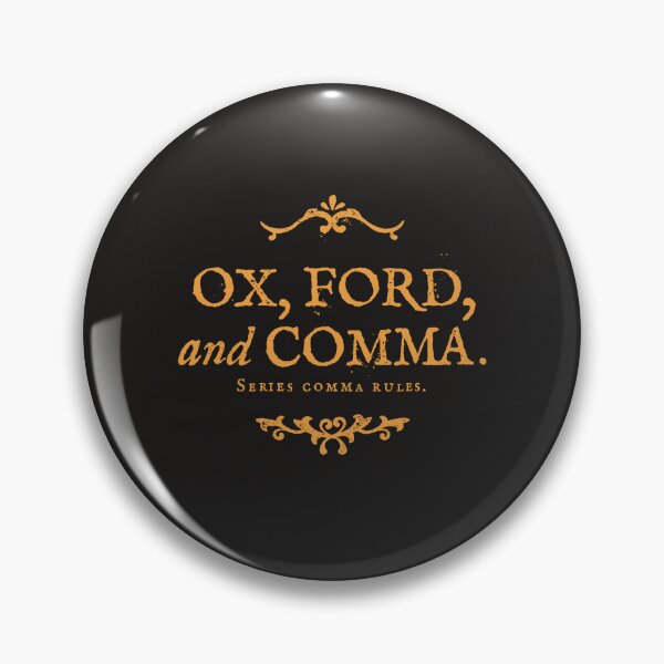 Item preview, Oxford Comma Funny Example Ox Ford designed and sold by Eurokollektiv.
