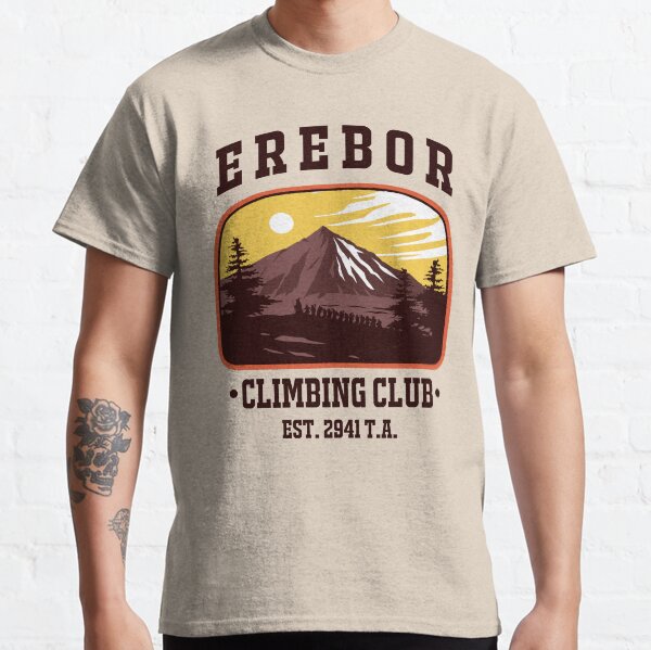 Club d'escalade d'Erebor T-shirt classique