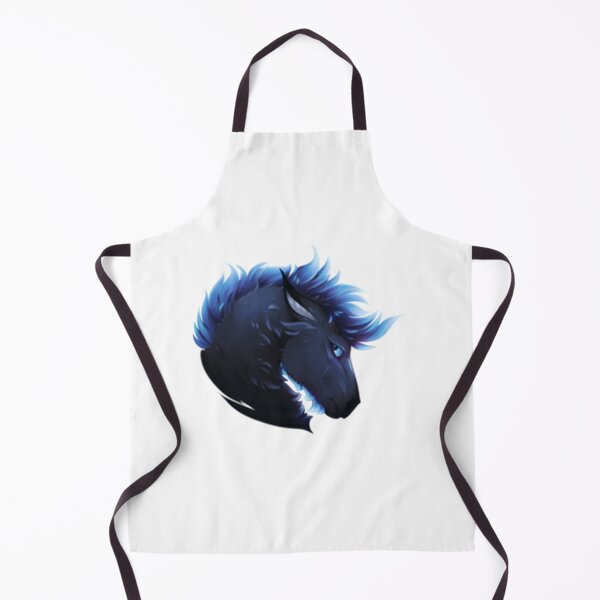 Aperçu de l'œuvre Pelle Premium Jorvik Wild Horse Bleu créée et vendue par HONEYSHOP-CA.