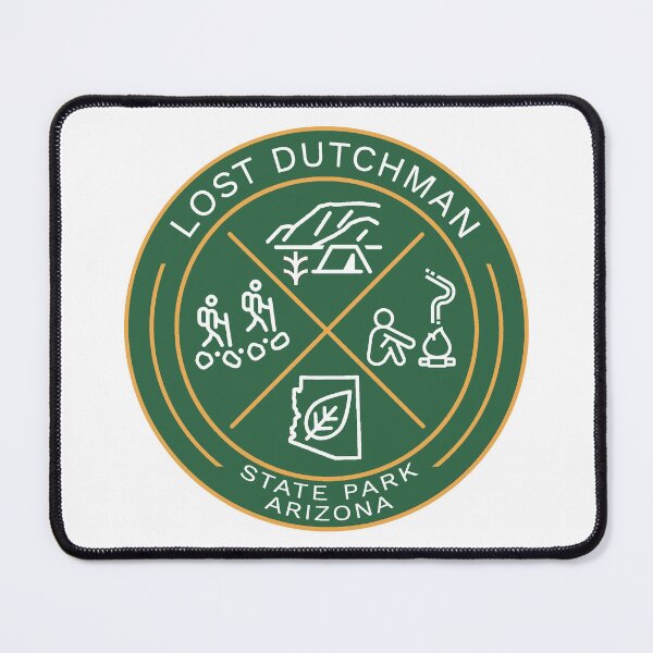 Item preview, Lost Dutchman State Park Heraldic Logo designed and sold by VanyaKar.