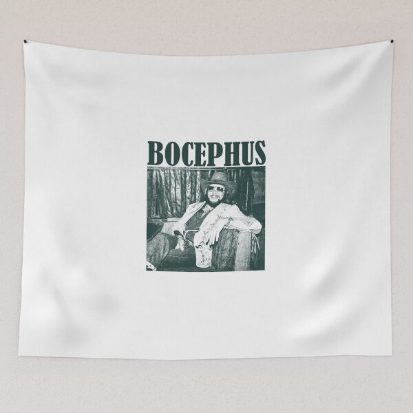 Item preview, Hank Williams Jr  Bocephus  Vintage Halftone Style  Fan Art Design designed and sold by BlancaRoseanna.