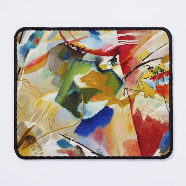 Item preview, Abstract Painting With Green Center By Wassily Kandinsky designed and sold by TSLAB.