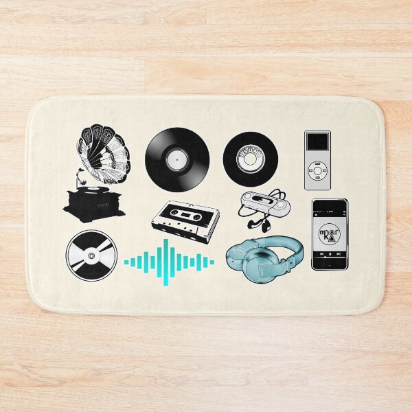 Item preview, Evolution of Music - Music Players - There was a time. designed and sold by miskaralise.