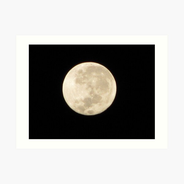 Moon in Taurus Art Print