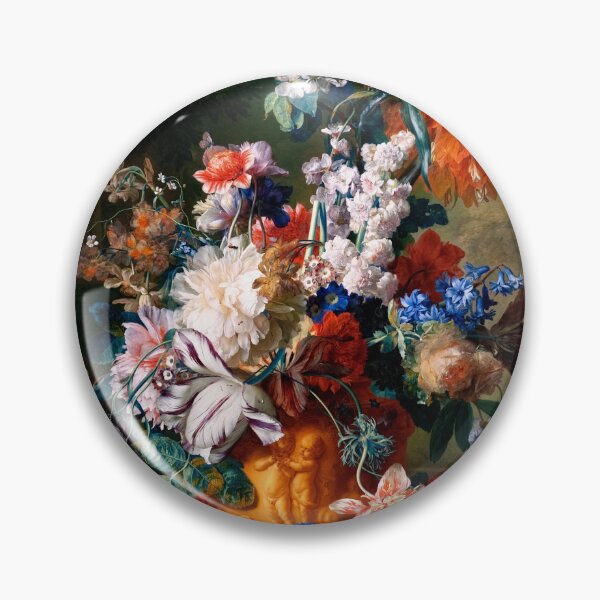 Item preview, Bouquet Of Flowers In An Urn c1724 by Jan van Huysum Remastered Xzendor7 Classical Art Old Masters Reproductions designed and sold by Xzendor7 Digital Art Creations.