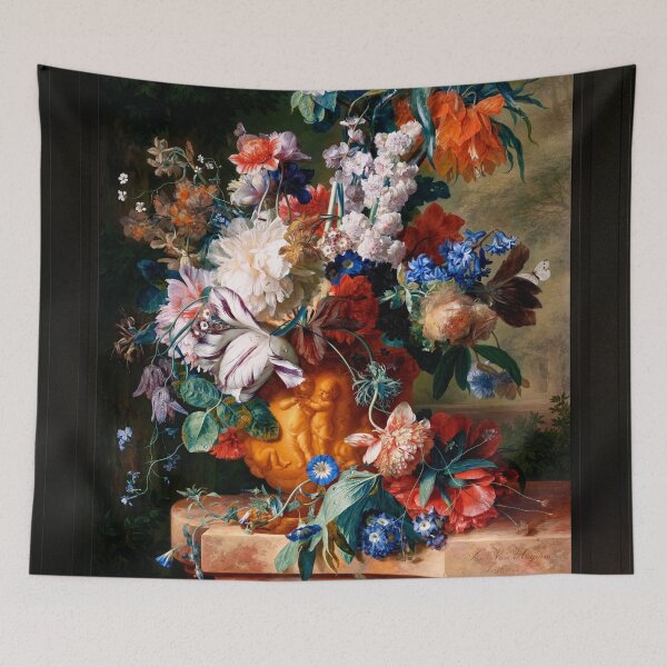 Item preview, Bouquet Of Flowers In An Urn c1724 by Jan van Huysum Remastered Xzendor7 Classical Art Old Masters Reproductions designed and sold by Xzendor7 Digital Art Creations.