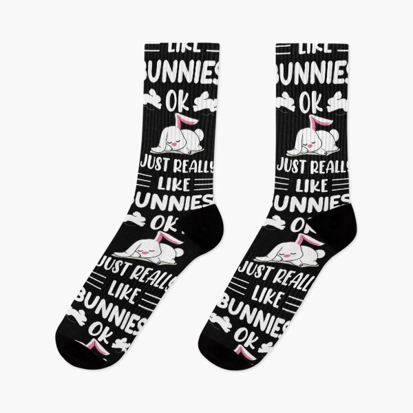 Item preview, I Just Really Like Bunnies Okay Animal Lover Cute Easter designed and sold by haselshirt.