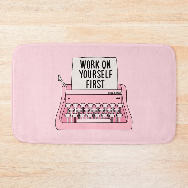 Item preview, Work on yourself first by Sasa Elebea designed and sold by Sabrina Brugmann.
