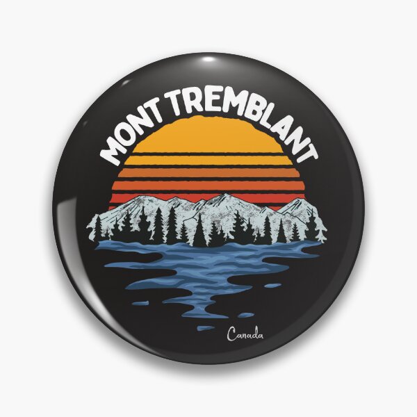 Item preview, Mont-Tremblant Quebec Canada Retro Art designed and sold by MrEddie10.