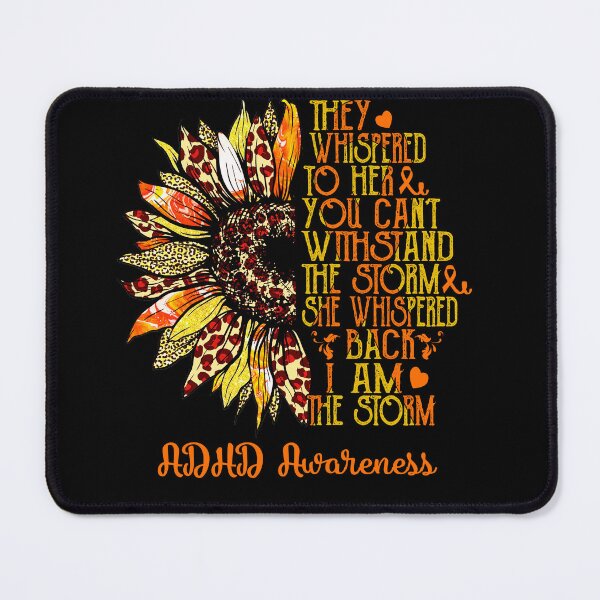 Item preview, I Am The Storm Sunflower Leopard ADHD Awareness designed and sold by rechardtee.