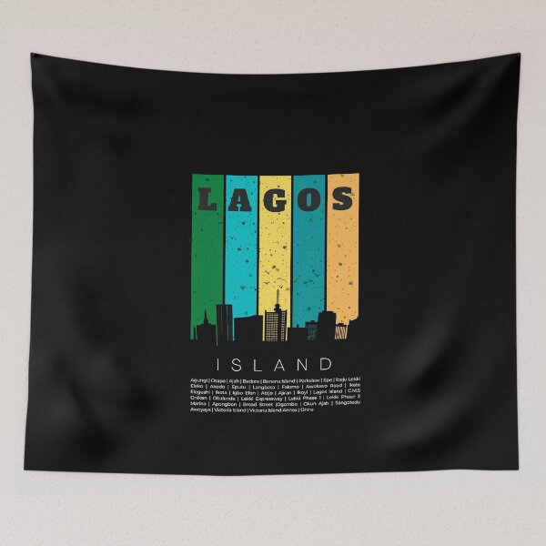 Item preview, Lagos Island designed and sold by PurpleAcademy.