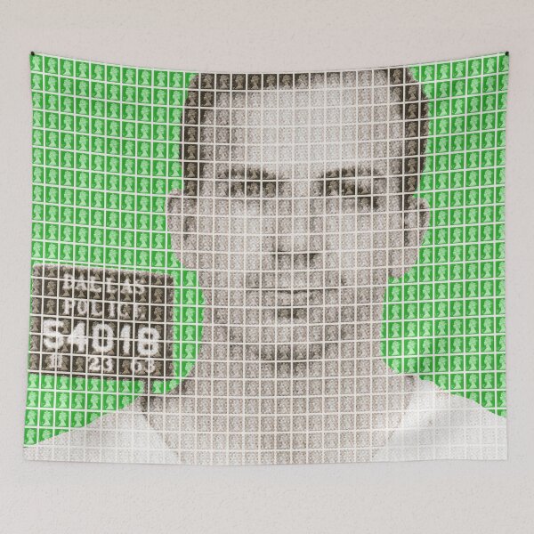Item preview, Lee Harvey Oswald Mug Shot – Green designed and sold by Gary Hogben.