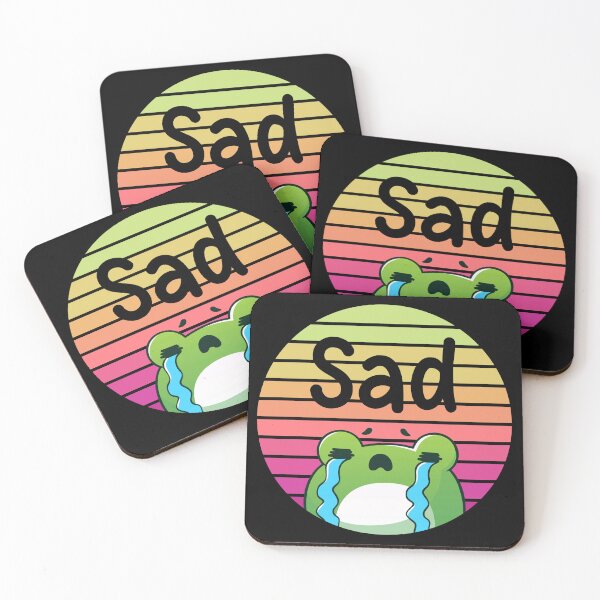 Item preview, Sad - screaming froggy - frog designed and sold by SICK-SENSE.