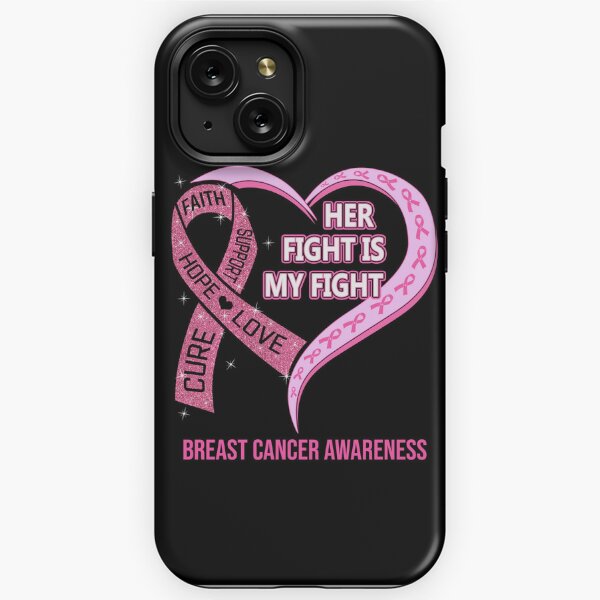 iPhone XR Baseball Pink Ribbon Breast Cancer Awareness Sport Warrior Case