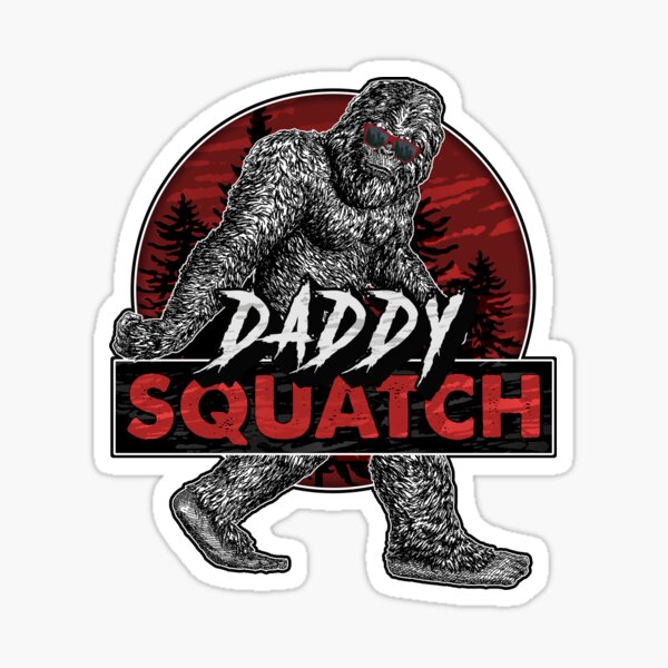 Mr. Squatch - Sasquatch - Sticker