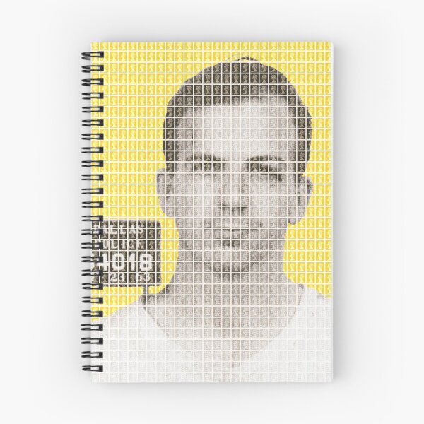 Item preview, Lee Harvey Oswald Mug Shot – Yellow designed and sold by Gary Hogben.