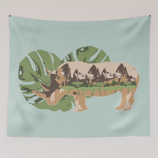 Item preview, Rhinoceros Pattern Design  designed and sold by Maria Garcia´s.