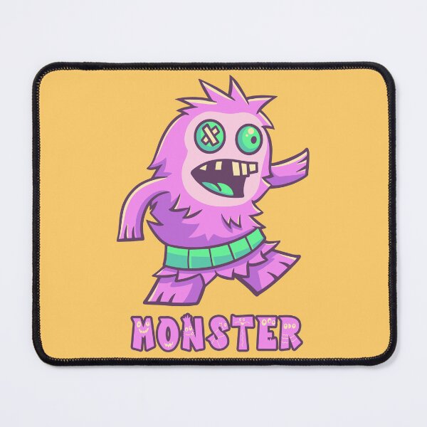 Item preview, Purple Monster with Green Belt (Text) designed and sold by Goba Bali Studio.