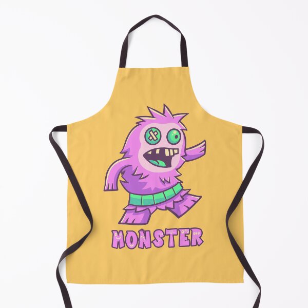 Item preview, Purple Monster with Green Belt (Text) designed and sold by Goba Bali Studio.