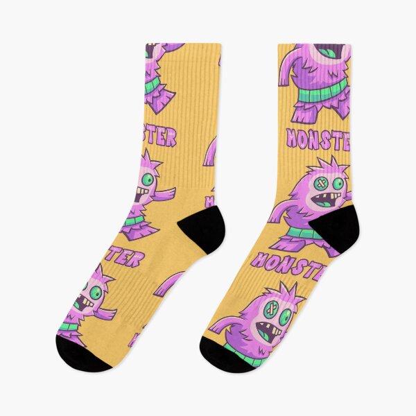 Item preview, Purple Monster with Green Belt (Text) designed and sold by Goba Bali Studio.