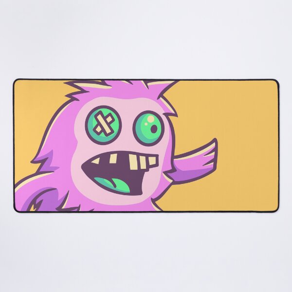 Item preview, Purple Monster with Green Belt (Text) designed and sold by Goba Bali Studio.