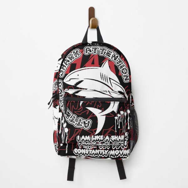 Item preview, Motivated, active, adventure and inspired design that contain a shark and powerful quote that means I am a shark, i have got to be constantly moving. designed and sold by moses11m.