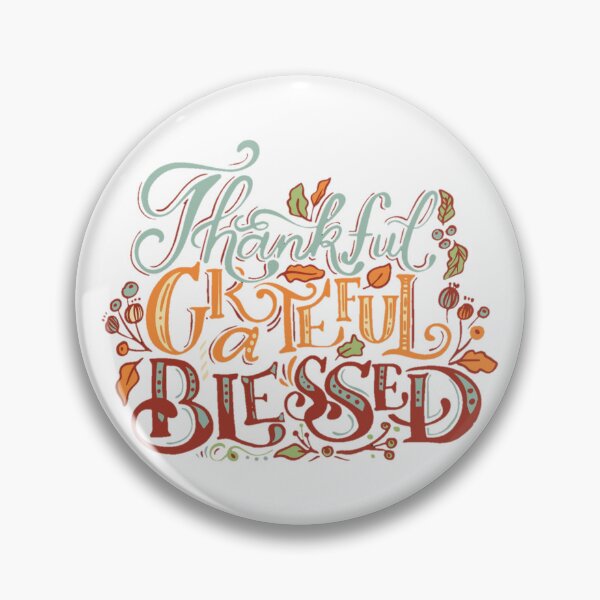 Item preview, Thankful, Grateful, & Blessed designed and sold by CutesyyApparel.