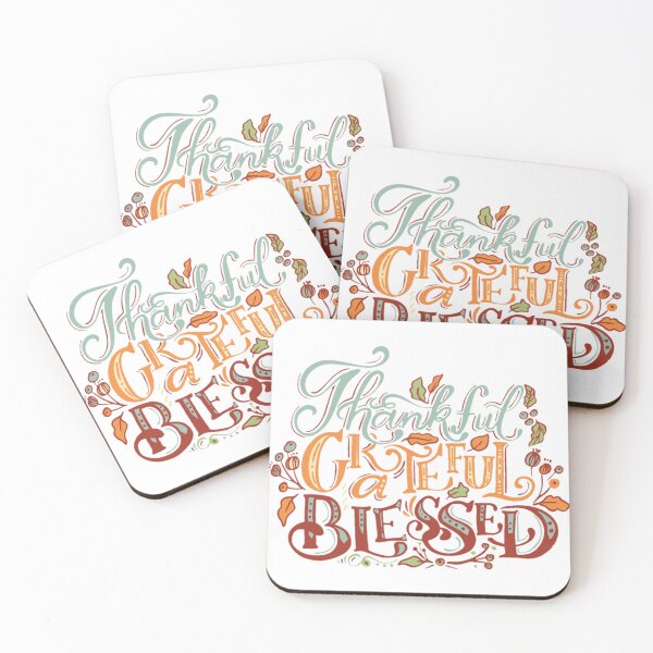 Item preview, Thankful, Grateful, & Blessed designed and sold by CutesyyApparel.
