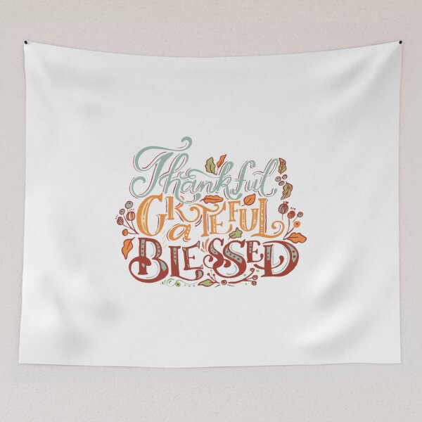 Item preview, Thankful, Grateful, & Blessed designed and sold by CutesyyApparel.
