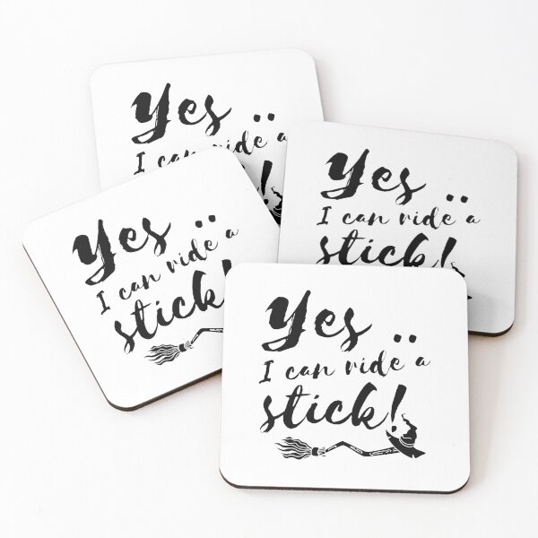Item preview, Yes I can ride a stick - Witch funny joke designed and sold by yoshra.