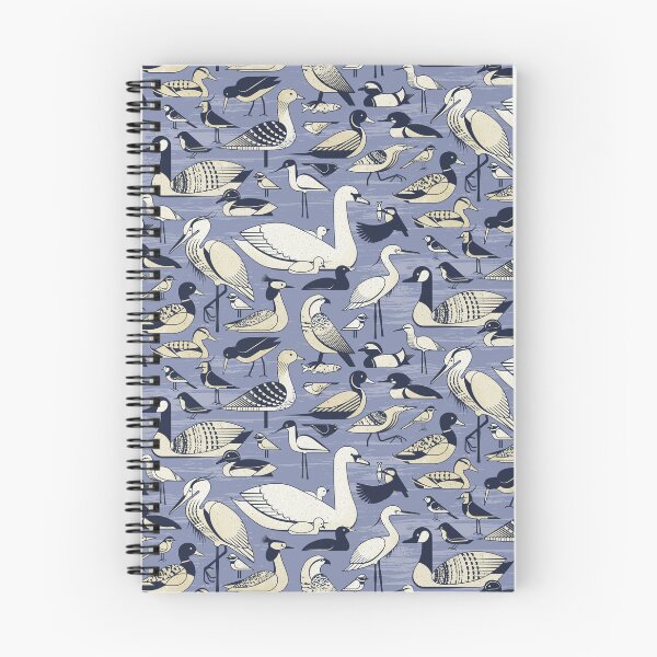 Item preview, Water birds - Amulet Lilac designed and sold by appleyards.
