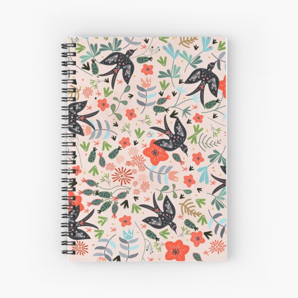 Around the Garden Spiral Notebook