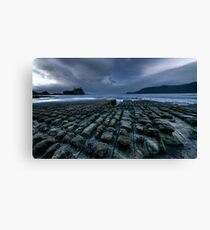 Sea Carved Tessellation Canvas Print