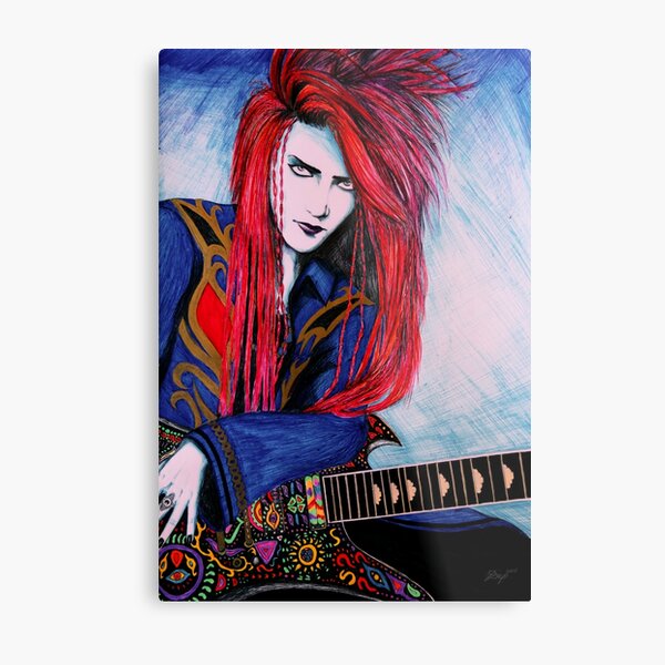 Red Spider - Full Portrait Metal Print