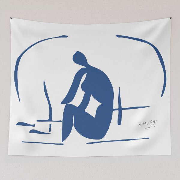 Item preview, Henri Matisse - Bather in the Reeds - 1952 - Matisse Blue Nudes designed and sold by artswag.