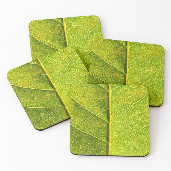 Item preview, green leaf close-up designed and sold by Dinasworld.