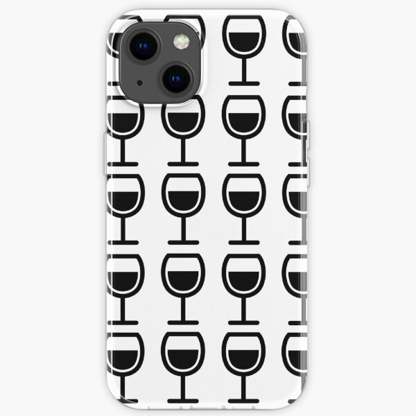A Glass or Two of Wine iPhone Soft Case