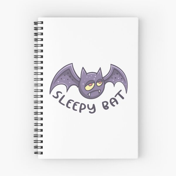 Item preview, Sleepy Bat Monster text designed and sold by Goba Bali Studio.