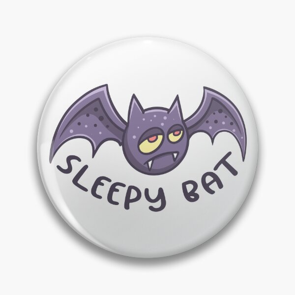 Item preview, Sleepy Bat Monster text designed and sold by Goba Bali Studio.